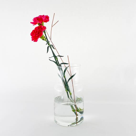 リューズガラス フラワーベース ネック 8枚目画像