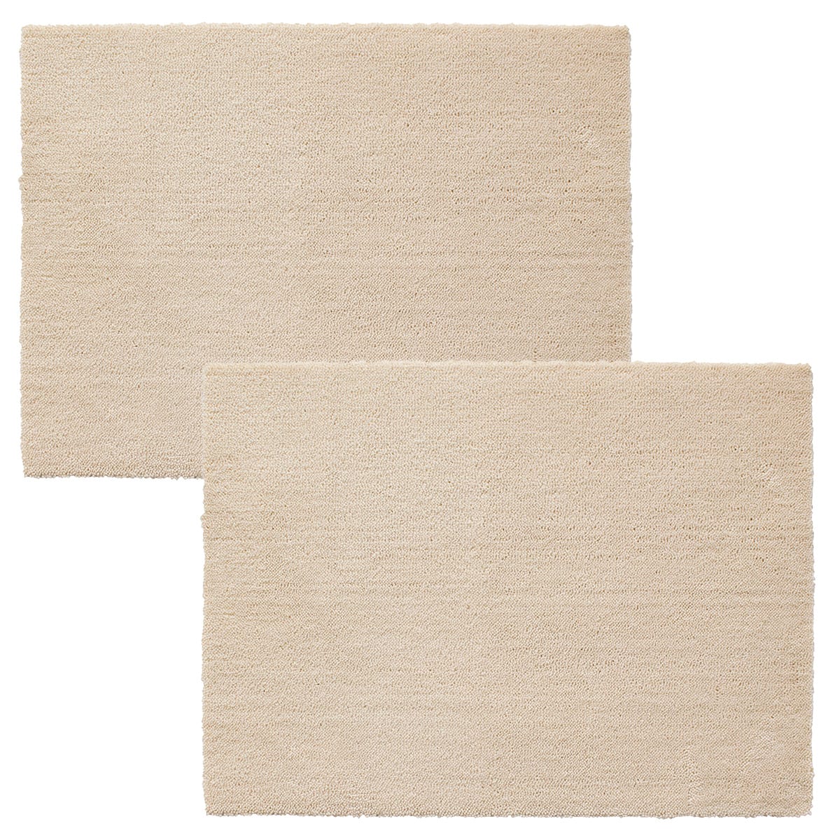 【とも様】専用・ベージュ300ｇ×2袋≪フォロー割・リピート割特価≫ ピタペトモ無地 45×60 (ベージュ 2P) | ニトリネット【公式】 家具