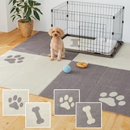 ピタペトモ柄 45×45 (ベージュ 2P)