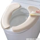 拭ける便座カバー(ベージュ) 5枚目画像