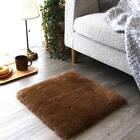 【日本製】ムートンシートクッション 40×40cm (ブラウン) 4枚目画像