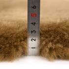 【日本製】ムートンシートクッション 40×40cm (ブラウン) 5枚目画像