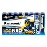エボルタネオ 単4形アルカリ乾電池×8本セット(4LR03NJ/8SW)