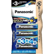 エボルタネオ 単3形アルカリ乾電池×4本セット(3LR6NJ/4B)