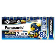 エボルタネオ 単3形アルカリ乾電池×8本セット(3LR6NJ/8SW)