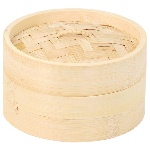 暮らしに合わせる 竹製せいろ 15cm(フタ付き/1段) 1枚目画像