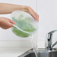 レンジ対応蓋付ボール (20cm)