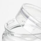 ガラスキャニスター(170ml) 4点セット 5枚目画像