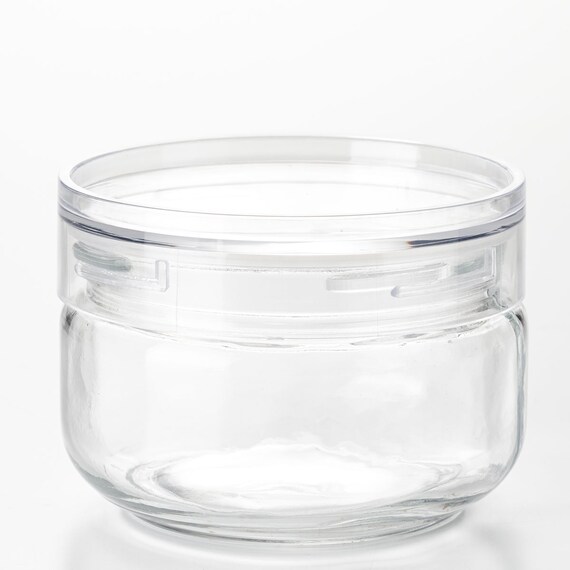 ガラスキャニスター広口(350ml) 3点セット 2枚目画像