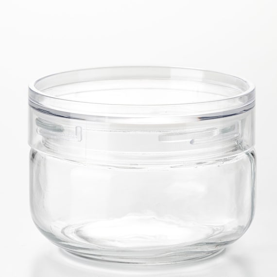 ガラスキャニスター広口(350ml) 3点セット 2枚目画像