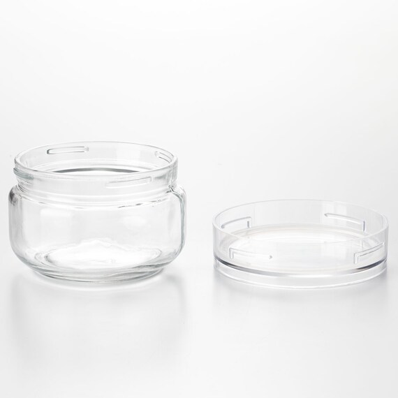 ガラスキャニスター広口(350ml) 3点セット 4枚目画像