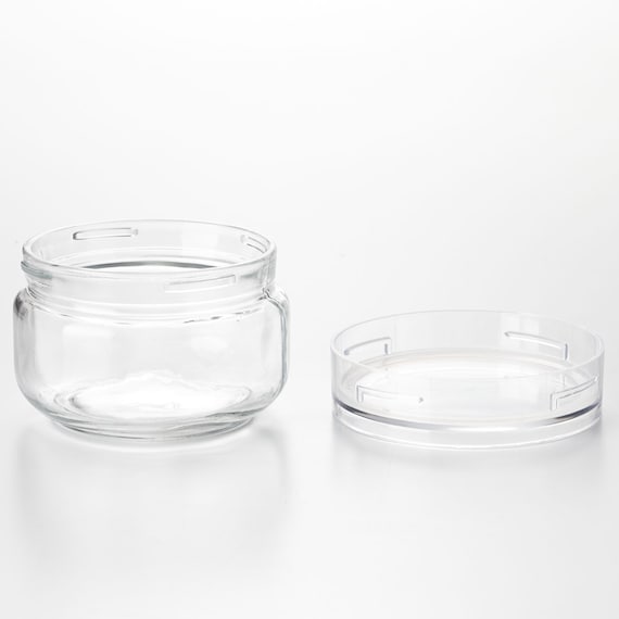 ガラスキャニスター広口(350ml) 3点セット 4枚目画像