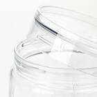 ガラスキャニスター広口(350ml) 3点セット 5枚目画像