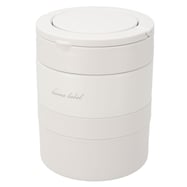 ステンレス連結式ランチジャー(ライトグレー)