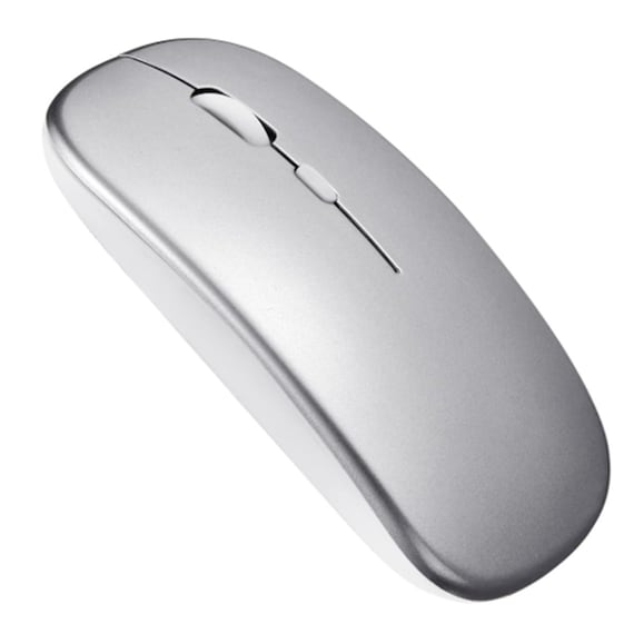 電池式ワイヤレスマウス(シルバー) 2枚目画像