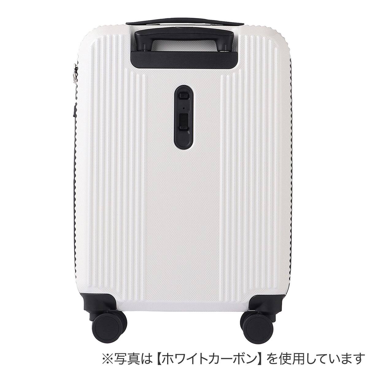 ACE ストッパー付ジッパータイプ スーツケース34L(イエローグリーン