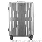 ACE ストッパー付フレームタイプ スーツケース75L(ヘアラインホワイト) 2枚目画像