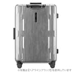ACE ストッパー付フレームタイプ スーツケース75L(ヘアラインホワイト) 3枚目画像