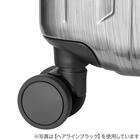 ACE ストッパー付フレームタイプ スーツケース75L(ヘアラインホワイト) 6枚目画像