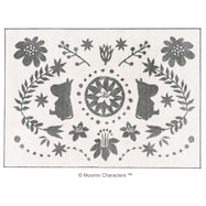 ムーミンラグ FOLK LINE