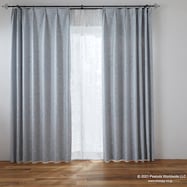 (1枚入り)スヌーピーカーテン シティースケープ BL