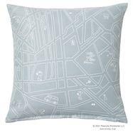 スヌーピークッションカバー シティースケープ