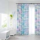 (1枚入り)ディズニーカーテン ミッキーメロウ 100X135 BL 2枚目画像