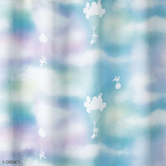 (1枚入り)ディズニーカーテン ミッキーメロウ 100X135 BL 4枚目画像