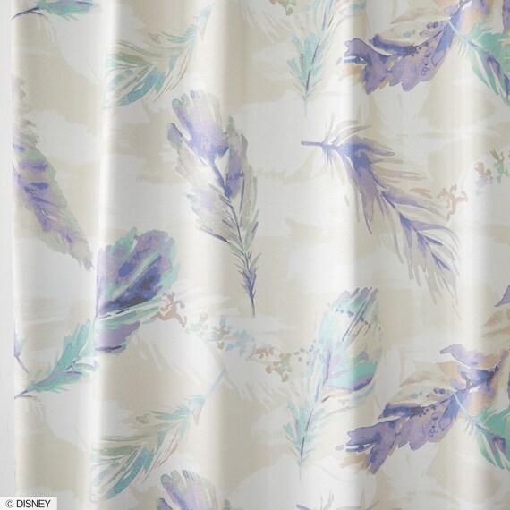 (1枚入り)ディズニーカーテン ミッキーフラン 100X135 BL 2枚目画像