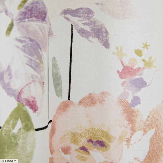 (1枚入り)ディズニーカーテン ミッキーローズグリッド 100X135 IV 4枚目画像