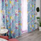 （1枚入り）ディズニーカーテン プリンセスタングルド 100X200 BL 1枚目画像