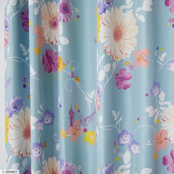 (1枚入り)ディズニーカーテン プリンセスタングルド 100X200 BL 3枚目画像