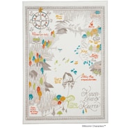 ムーミンラグ ムーミンダニノチズ 140X200