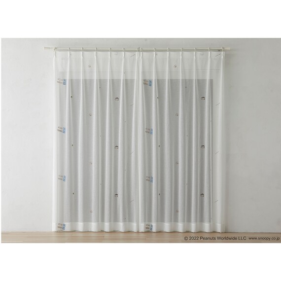 (1枚入り)スヌーピーレース ツールズ 100X135 WH 1枚目画像