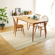 洗える軽量ラグ ワイヤーライン