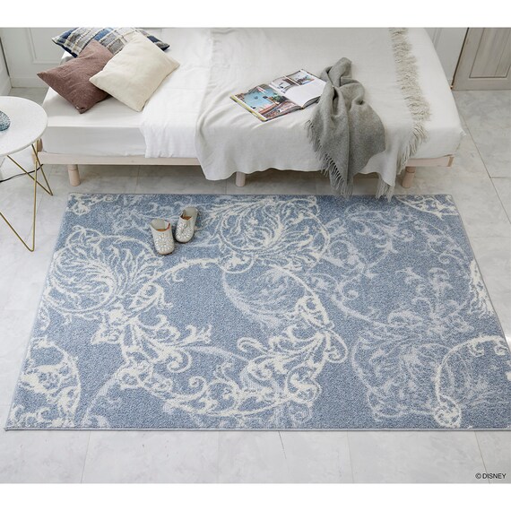 ディズニーラグ MICKEY/Parfum 130X185 BL 2枚目画像