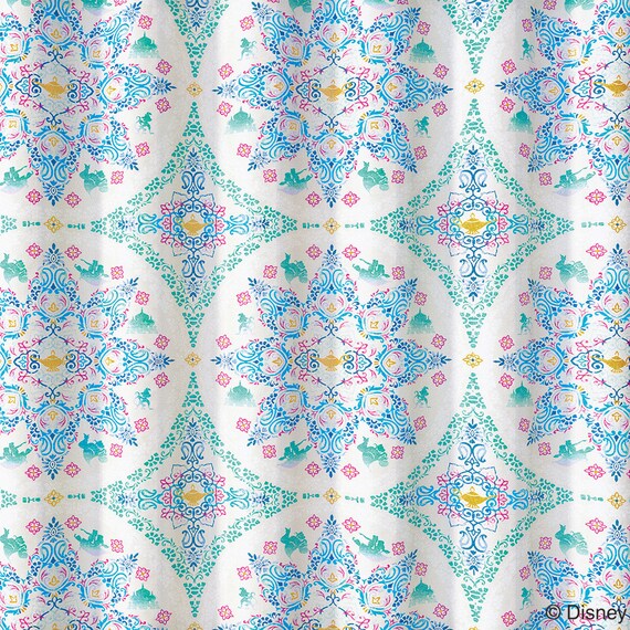 (1枚入り)ディズニーカーテン マジックランプ 100X135 GR 1枚目画像