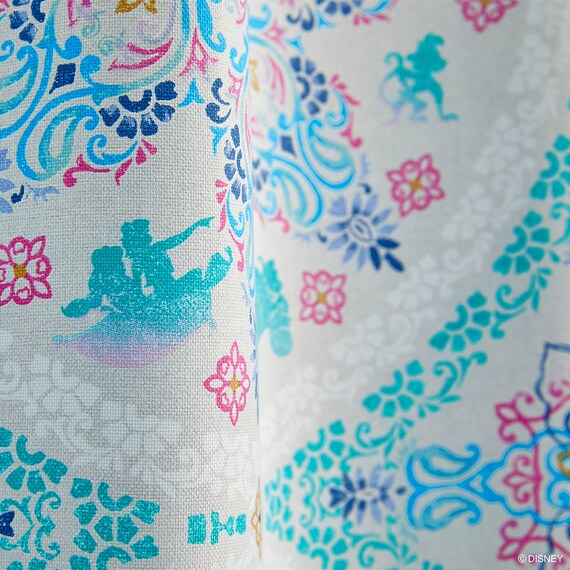 (1枚入り)ディズニーカーテン マジックランプ 100X135 GR 4枚目画像