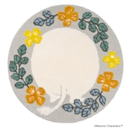 ムーミンラグ ムーミンノオシリ 95X95