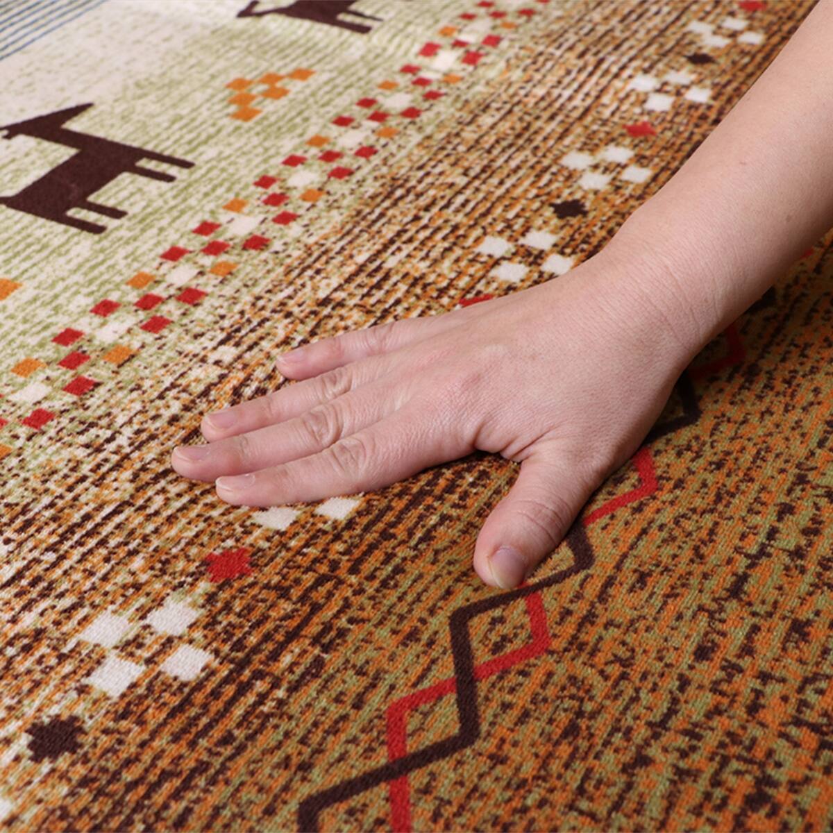 15mmウレタン入りラグ ギャベ 200×250cm(ミックス) | ニトリネット