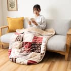 こたつのように暖かい ポケットこたつ 90×120cm (リーチェ/レッド) 1枚目画像