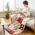 こたつのように暖かい ポケットこたつ 90×120cm (リーチェ/レッド) 2枚目画像