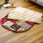 こたつのように暖かい ポケットこたつ 90×120cm (リーチェ/レッド) 4枚目画像