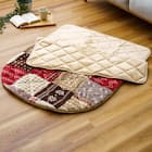 こたつのように暖かい ポケットこたつ 90×120cm (リーチェ/レッド) 4枚目画像