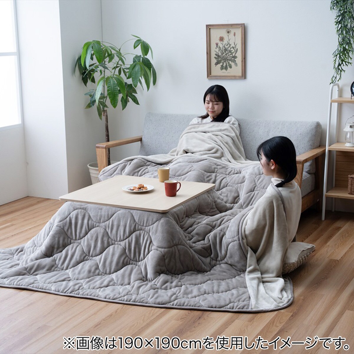 伸ばせるソファ前こたつ掛布団 190×260cm | ニトリネット【公式