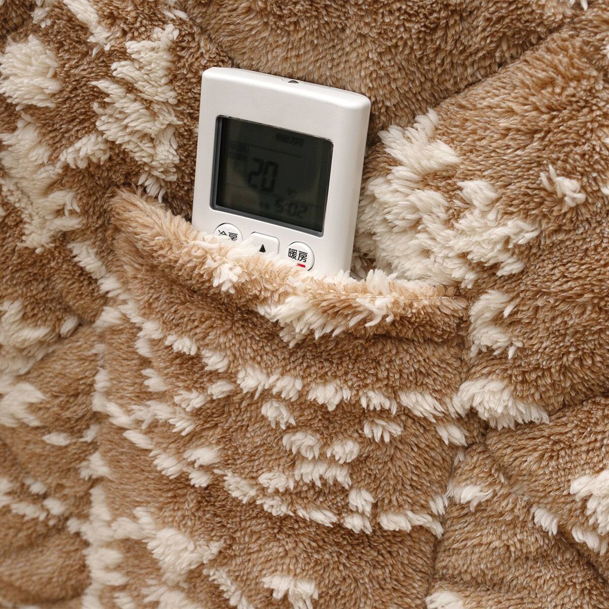 ダイニングこたつ掛布団 ルミ 225×295cm(ベージュ) | ニトリネット