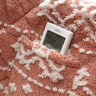 ダイニングこたつ掛布団 ルミ 225×295cm(レッド) 3枚目画像