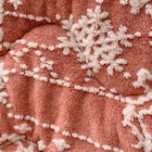 ダイニングこたつ掛布団 ルミ 225×295cm(レッド) 5枚目画像