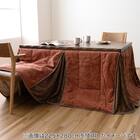 ハイタイプこたつ掛布団 フルド 225×250cm(ピンク) 2枚目画像