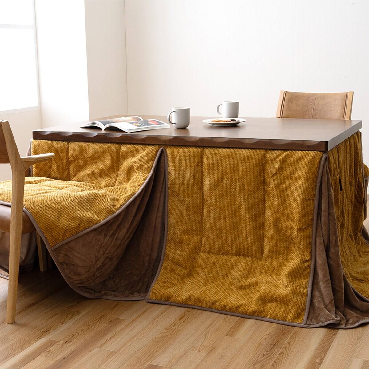 ハイタイプこたつ掛布団 フルド 225×280cm(イエロー) | ニトリネット